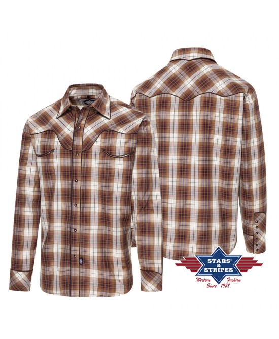 Stars & Stripes - Isaac Men's Western Shirt