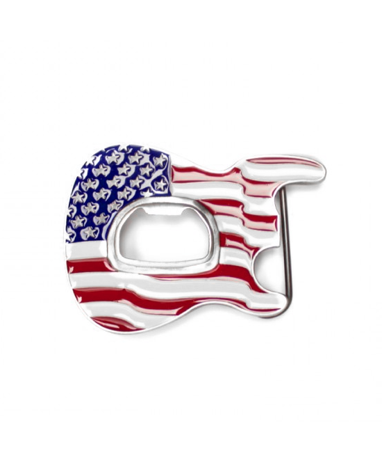 Belt Buckle - USA Bottle Opener