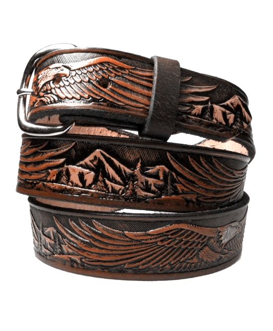 Leather Belt - Flying Eagle