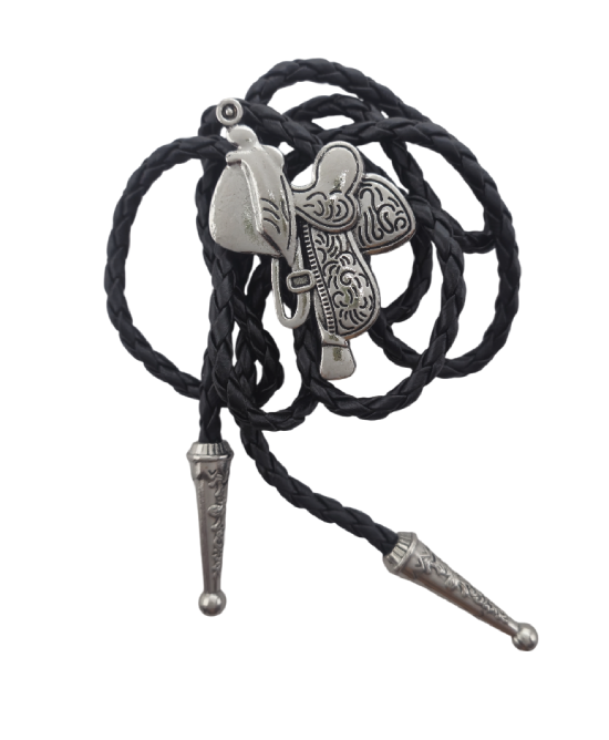 Bolo Tie - Vintage Saddle Western Bolo Tie