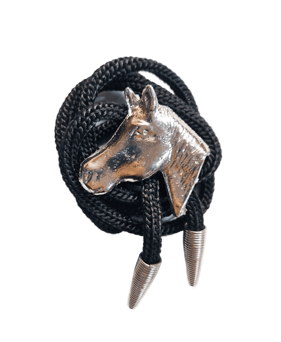 Bolo Tie - Vintage Horse Head Western Bolo Tie