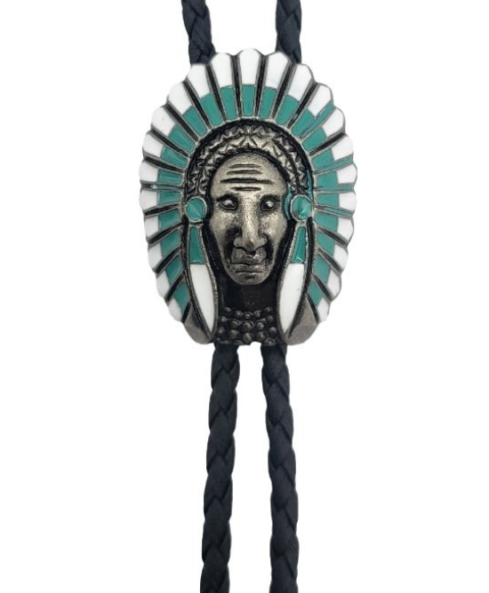 Bolo Tie - Native American Chief