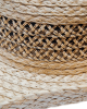 Straw Western Hat with Chin Strap