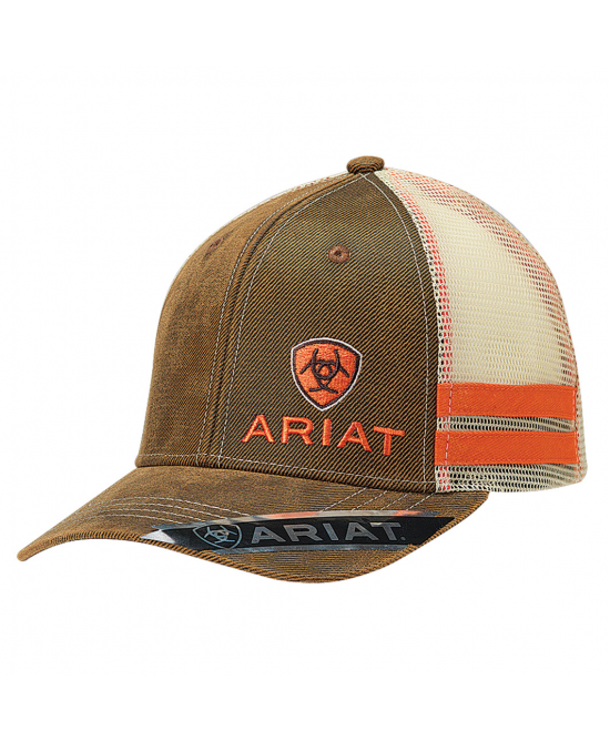 Trucker Hat - Ariat Structured Medium High Cap