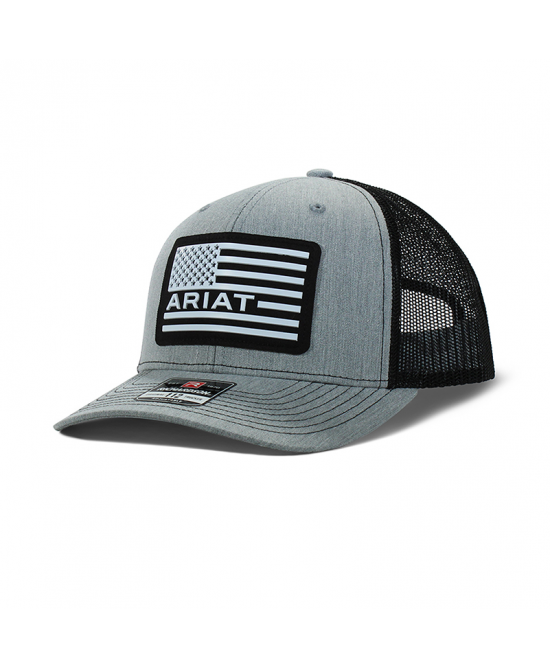 Trucker Hat - USA Flag Patch Logo Cap