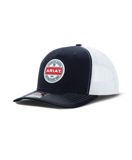 Trucker Hat - Ariat Premium Goods Logo Patch Trucker Cap