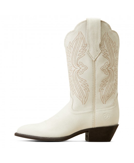 Ariat - Heritage R Toe White StretchFit Western Boot
