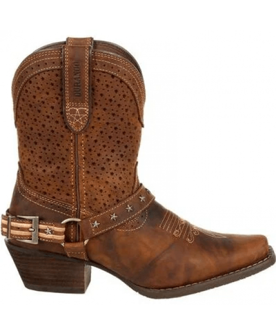 Durango - Crush™ Women's Brown Ventilated Ankle Western Boot