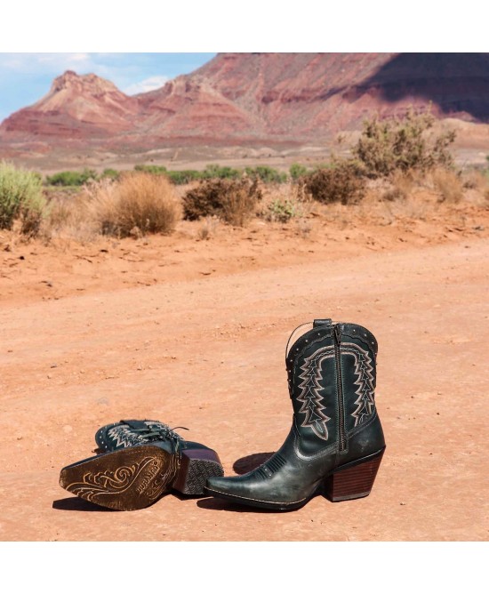 Durango - Crush™ Women's Vintage Black Bootie Western Boot