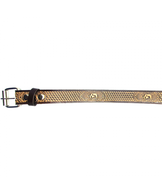 Leather Belt - Wolf