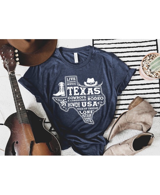 Rootin' Tootin' Tees - Texas Blue