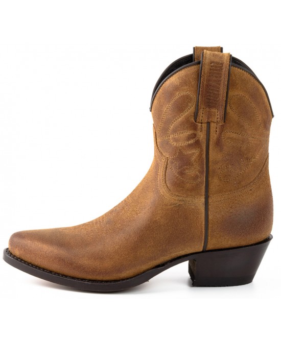Mayura 2374 Serrapim Whisky Ladies Cowboy Ankle Boots