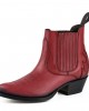 Mayura 2487 Marilyn Red Ladies Cowboy Ankle Boots