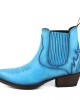 Mayura 2487 Marilyn Turquoise Ladies Cowboy Ankle Boots